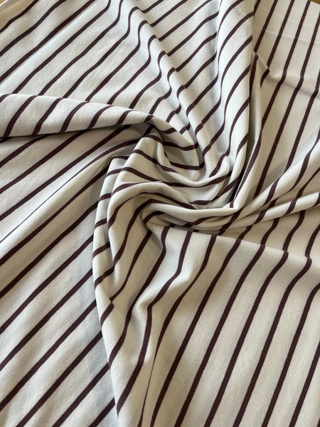 Baumwoll Jersey " Bordeaux Chic“