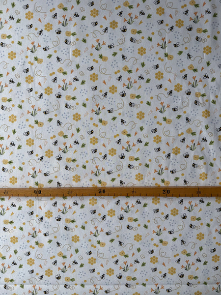 Baumwoll Druck "Bienchen"