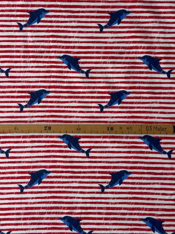 Baumwoll Jersey " Delfin"