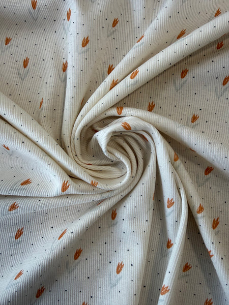 Rippjersey "Blume"