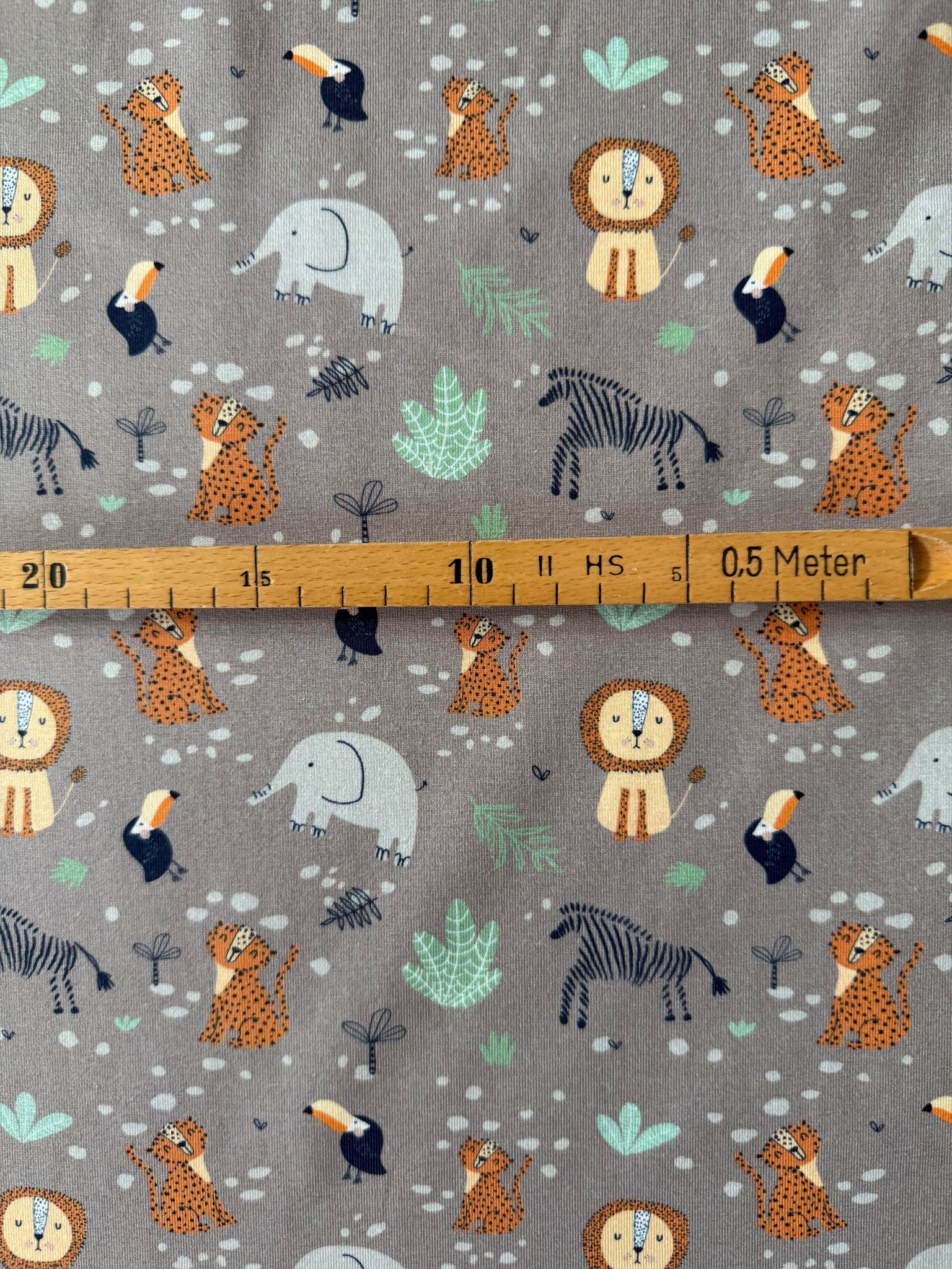 Baumwoll Jersey "Zoo"