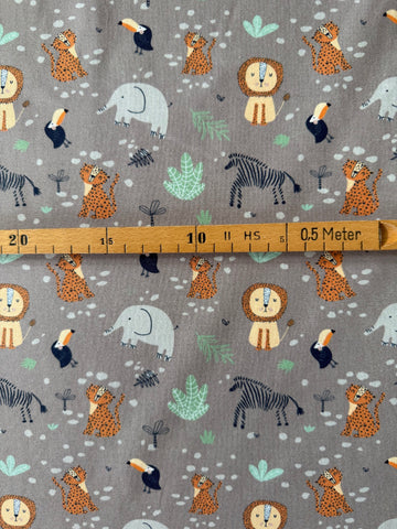 Baumwoll Jersey "Zoo"