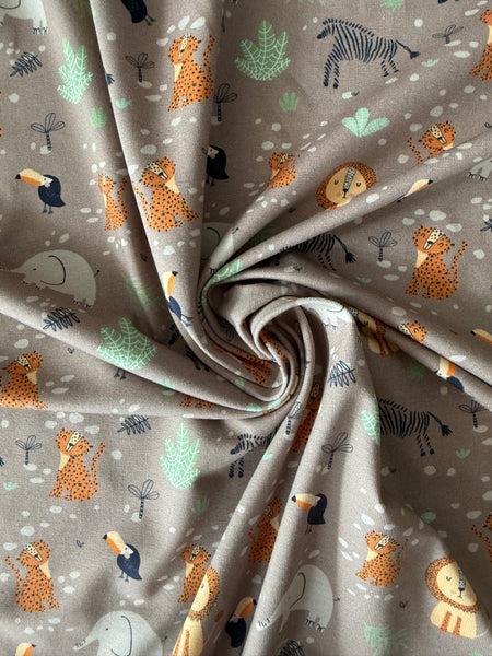 Baumwoll Jersey "Zoo"